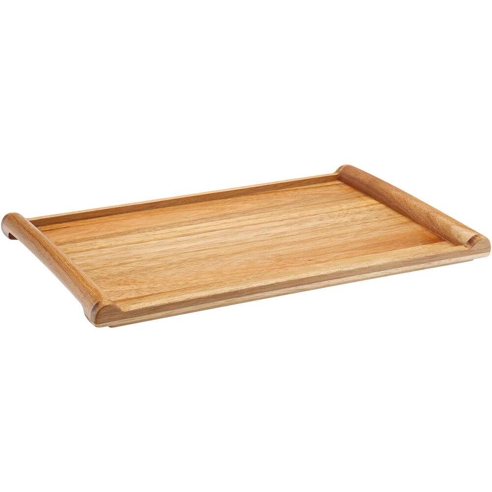 Picture of Acacia Rolled Edged Tray 13 x 8.5" (34 x 22cm)