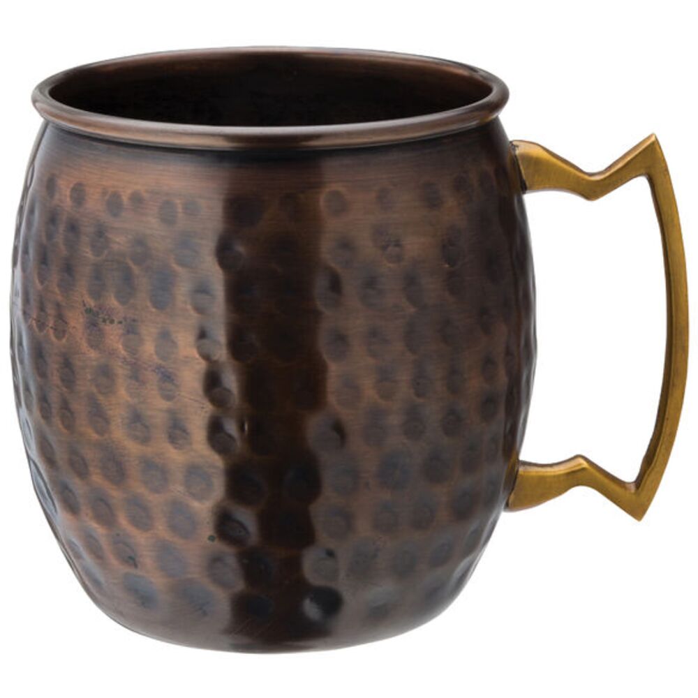 Picture of Aged Copper Hammered Round Mug 19oz (54cl)