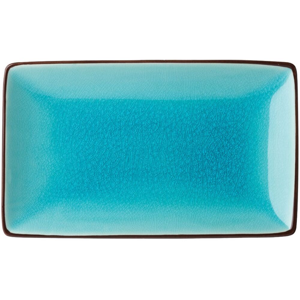 Picture of Aqua Rectangular Plate 8.5 x 5.5" (21 x 14cm)