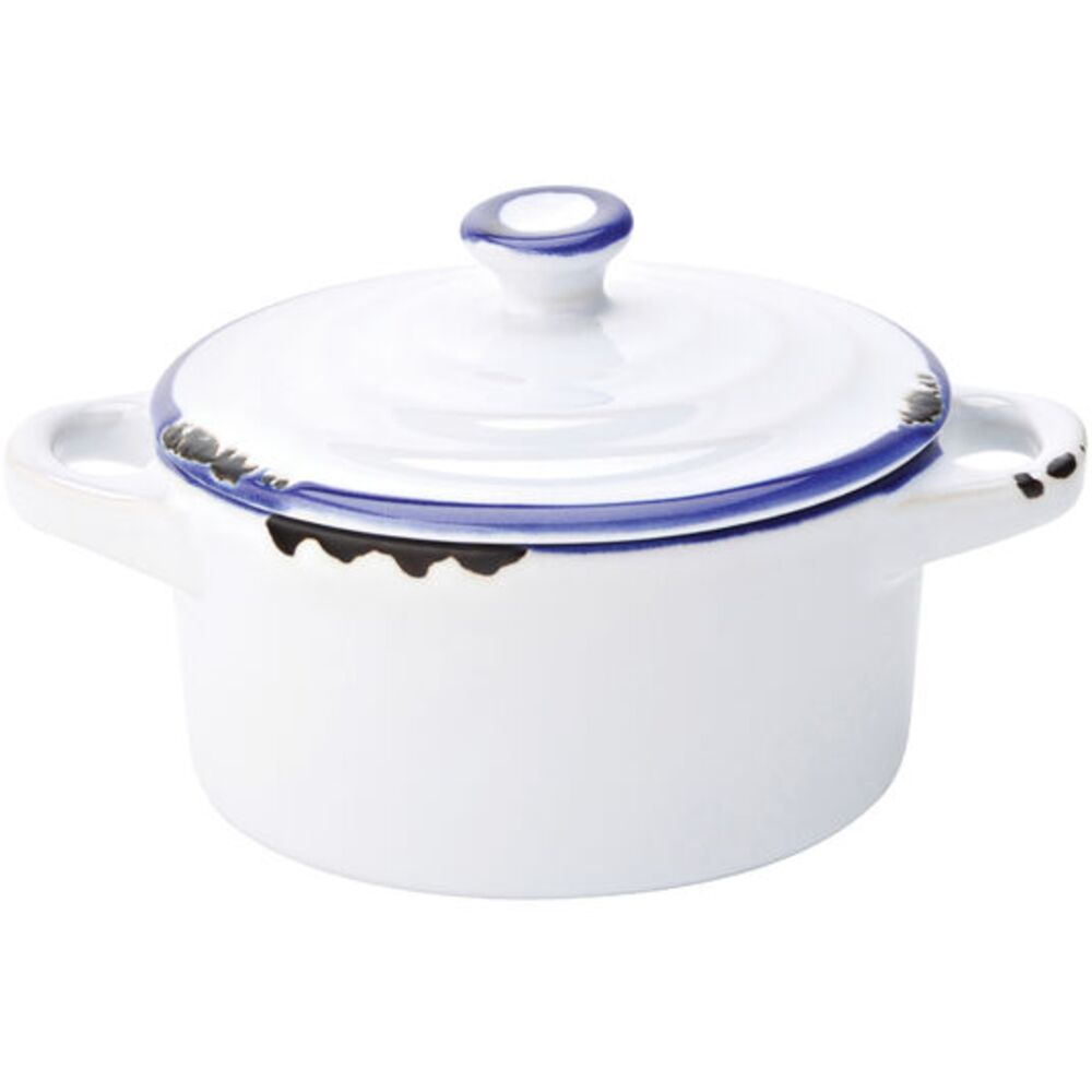 Picture of Avebury Blue Mini Casserole 4" (10.5cm) 8.75oz