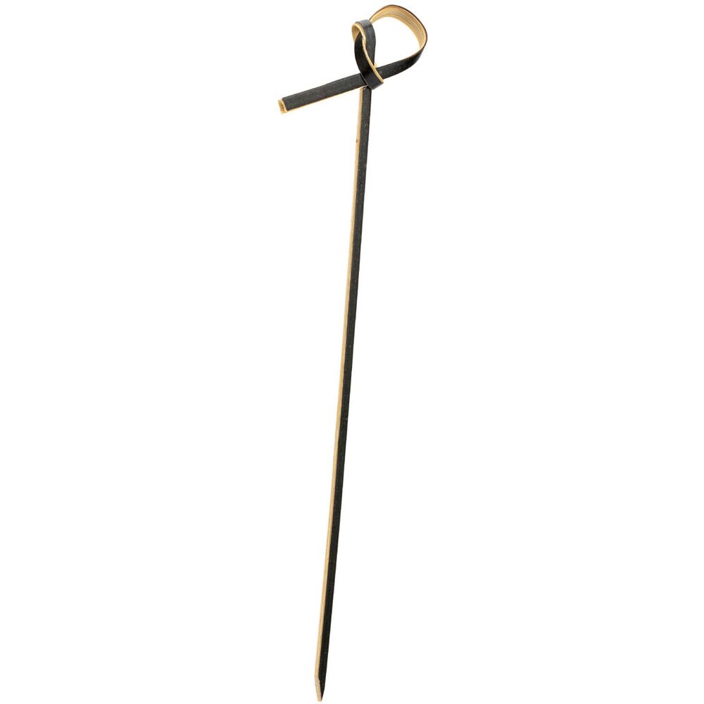 Picture of Bamboo Black Knotted Skewer 4.75" (12cm)