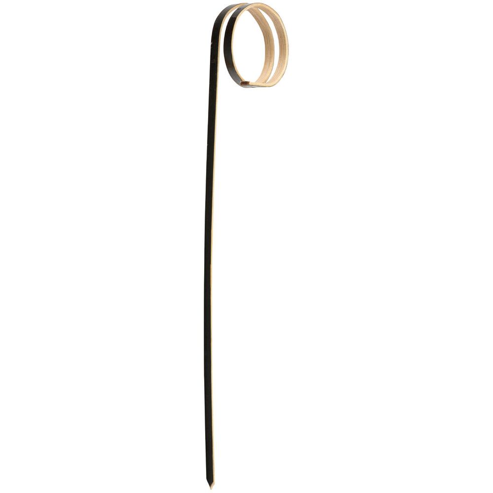 Picture of Bamboo Black Loop Skewer 4.75" (12cm)