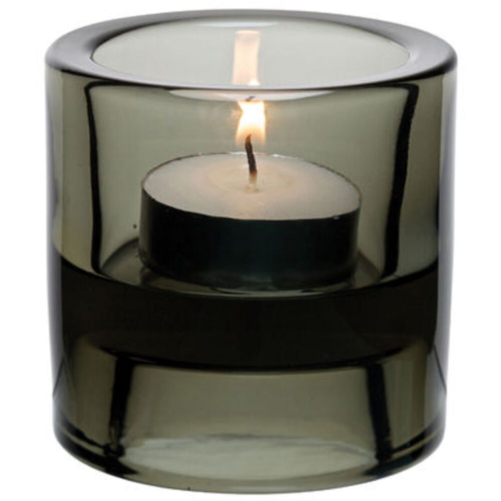 Picture of Black Double Ended Tealight Holder 2.75" (7cm)