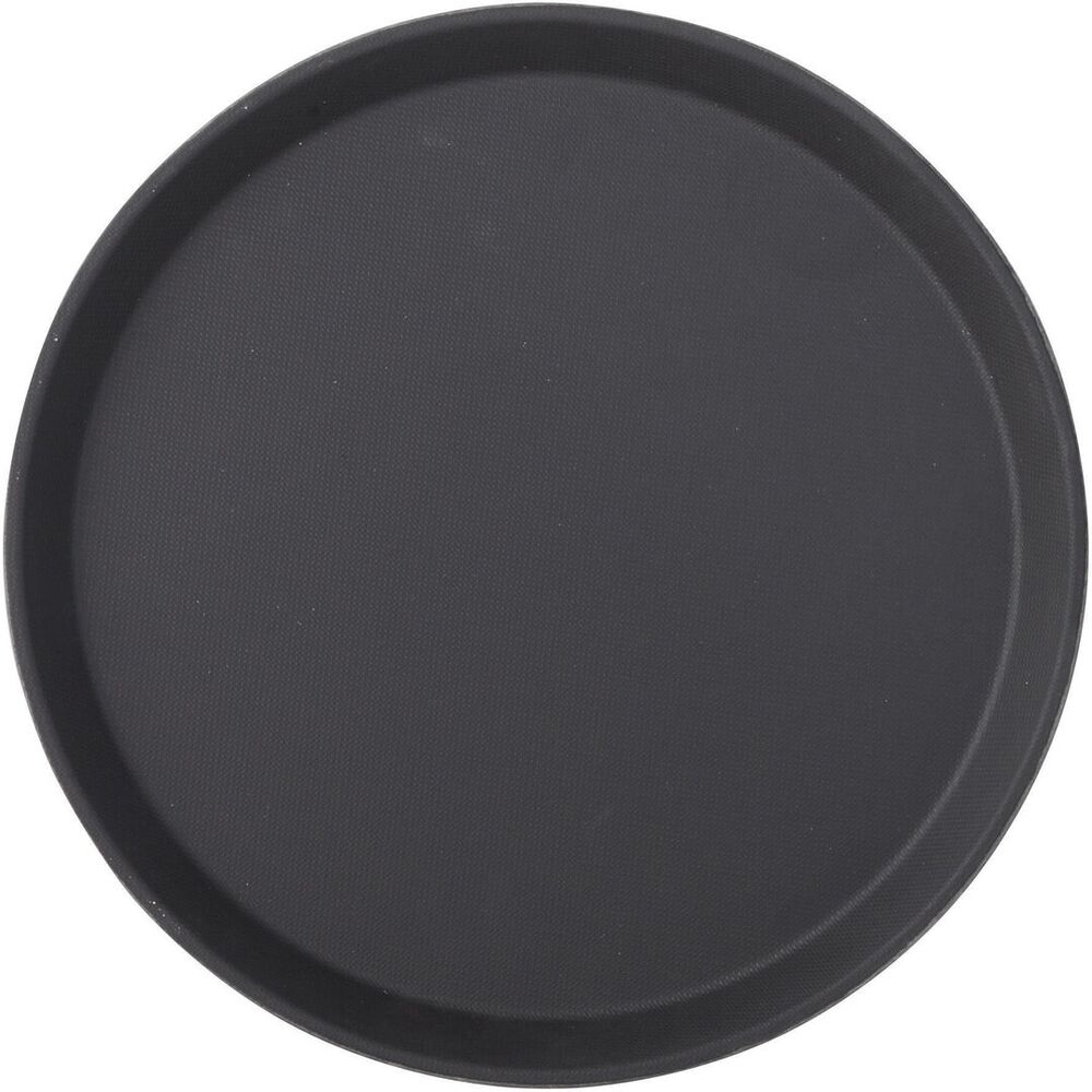 Picture of Black Non Slip Tray Round 16" (40.5cm)