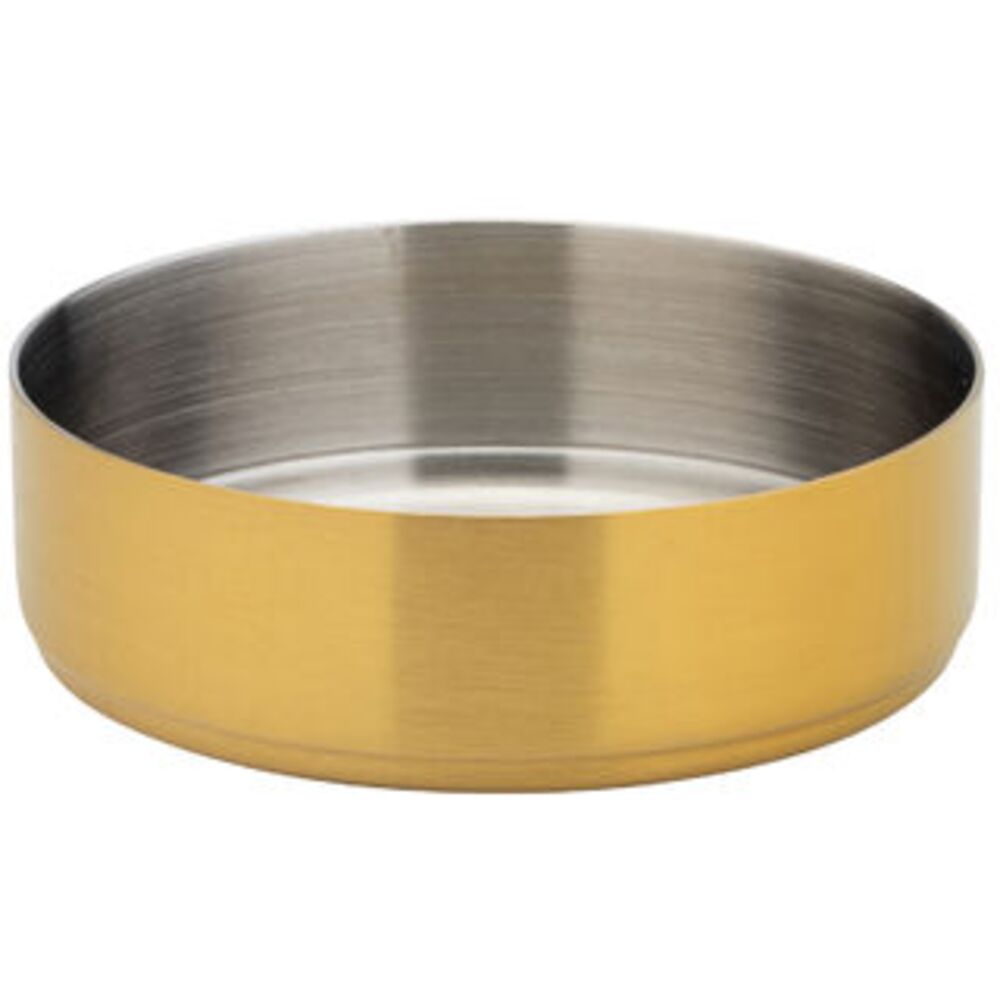 Picture of Brushed Gold Dip Pot 3" (7.5cm) 4oz (10cl)