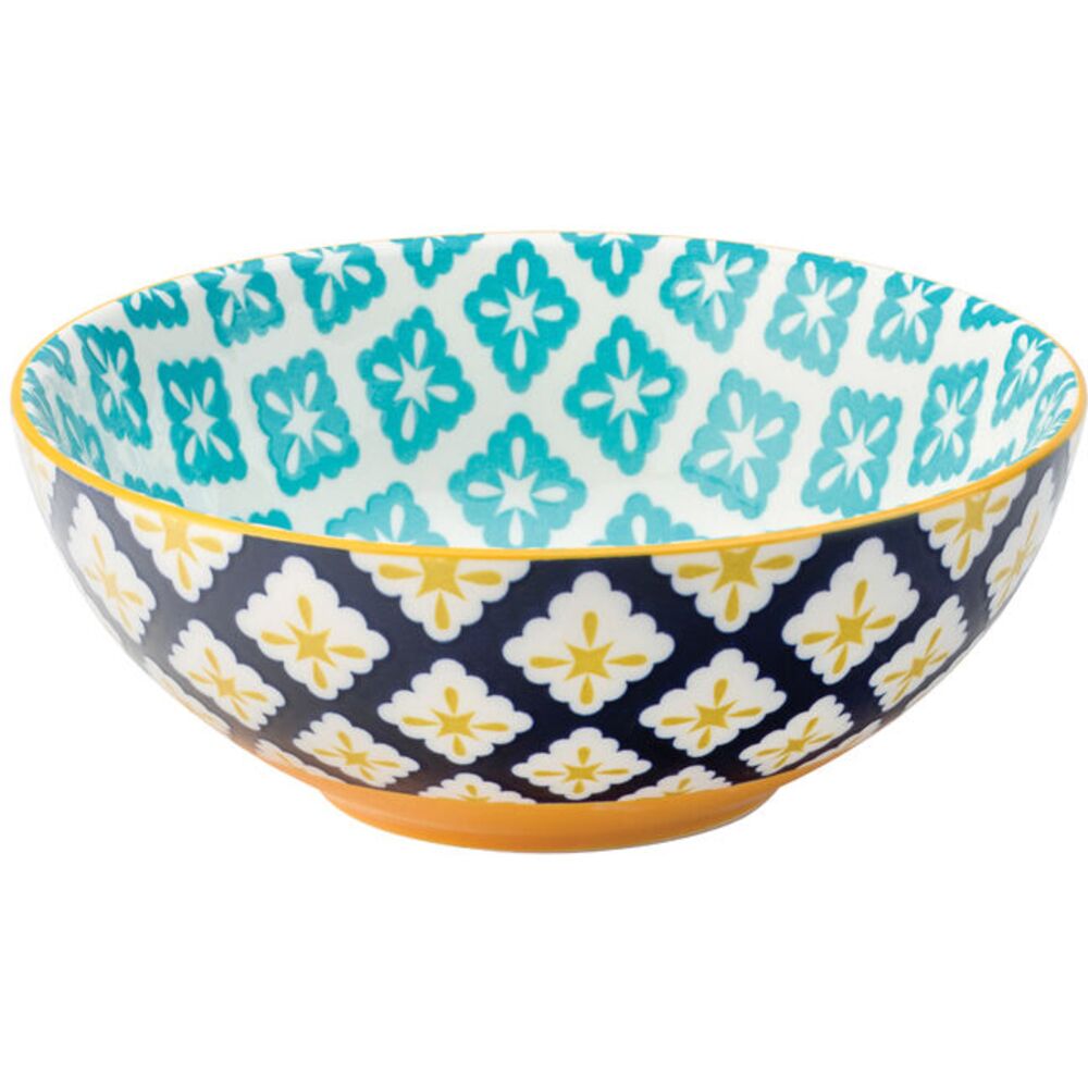 Picture of Cadiz Blue & Yellow Bowl 6.3" (16cm)