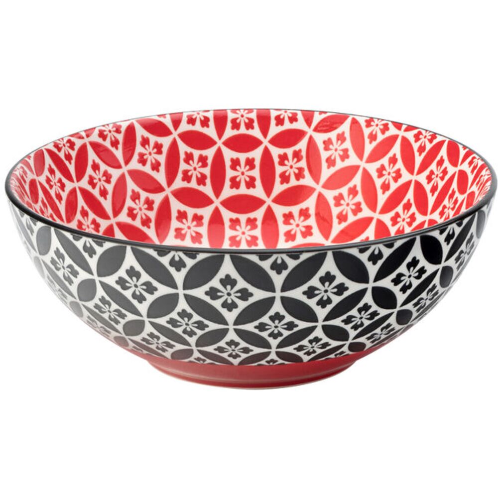 Picture of Cadiz Red & Black Bowl 6.3" (16cm)