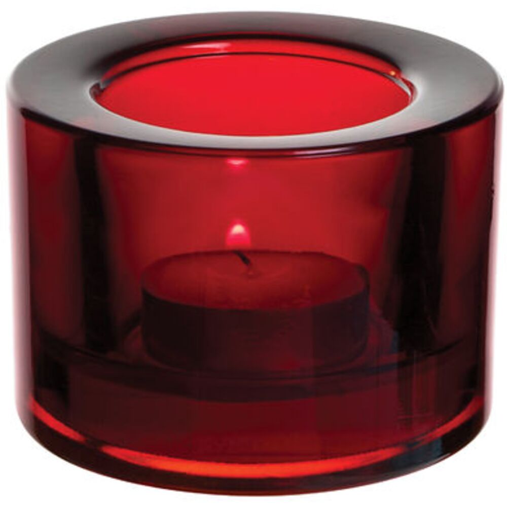 Picture of Chunky Tealight Holder - Red