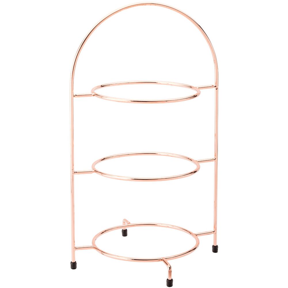 Picture of Copper 3 Tier Plate Stand 16.5" (42cm)