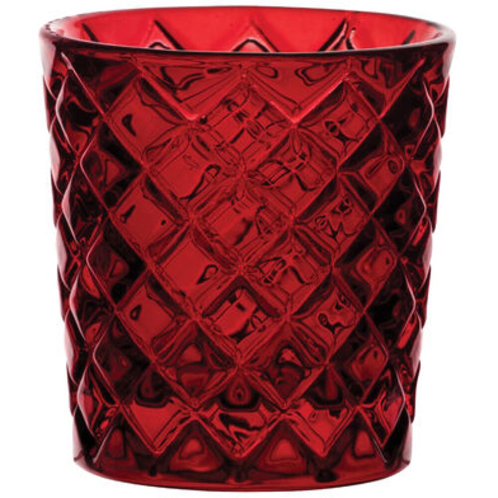 Picture of Criss Cross Red Nightlight Holder