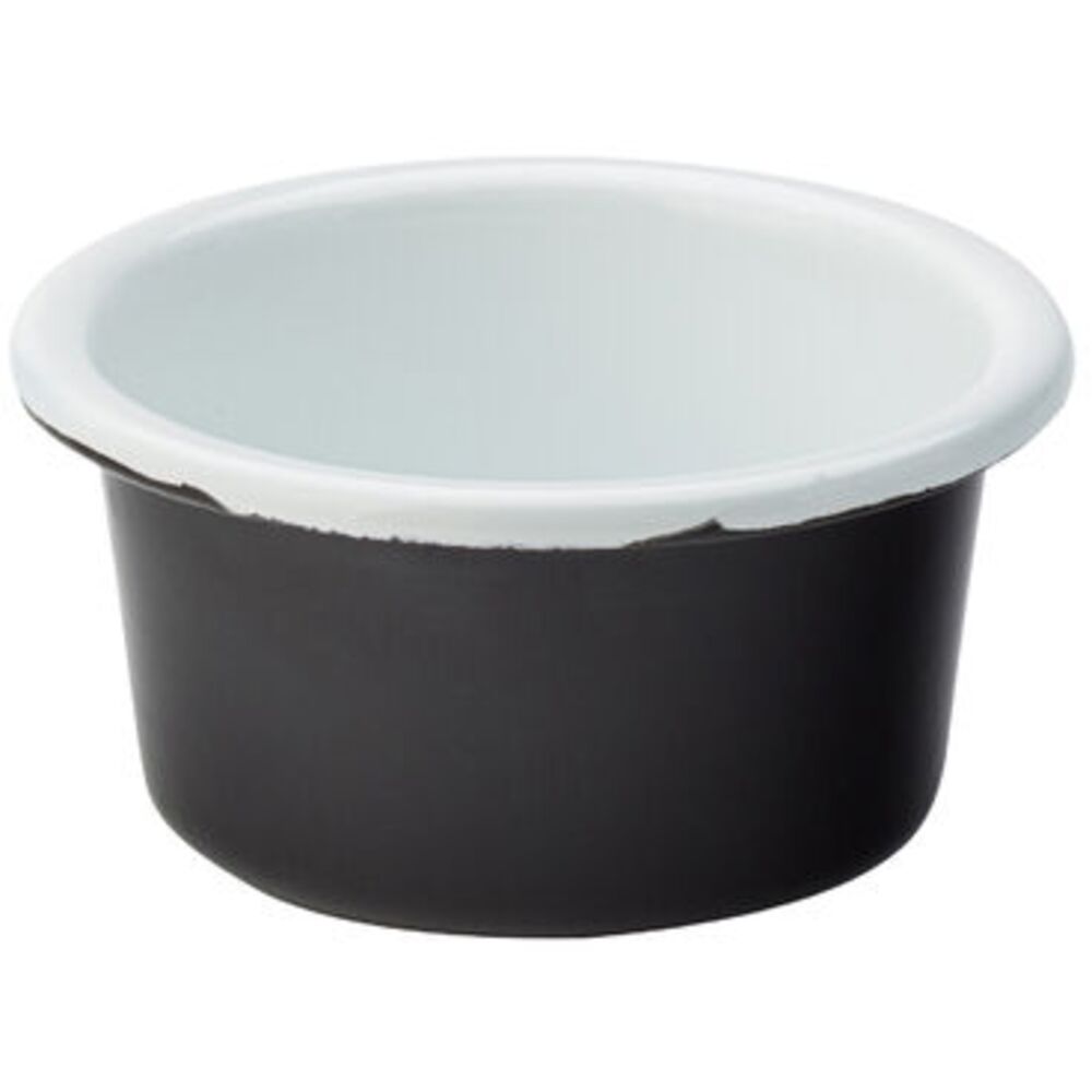 Picture of Eagle Enamel Black Ramekin 3.5" (9cm)