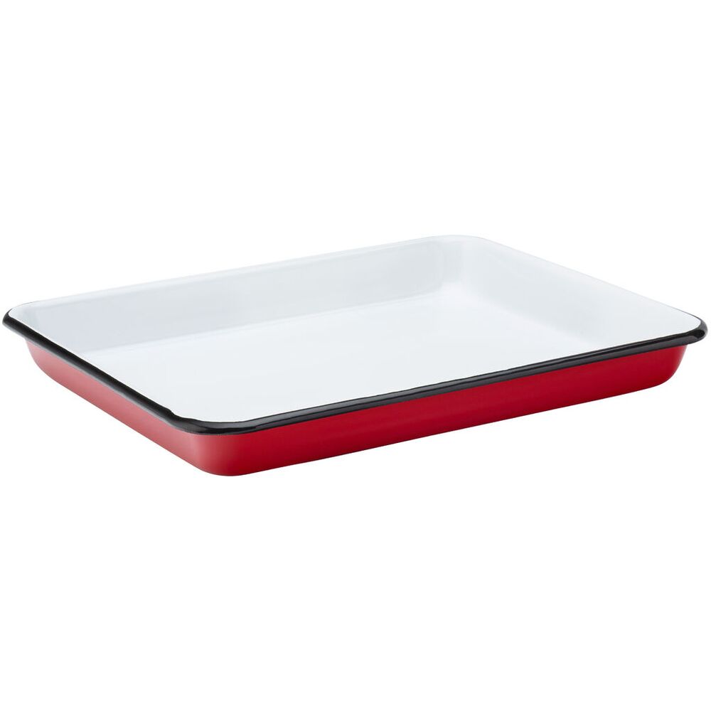 Picture of Eagle Enamel Red Baking Tray 11" (28cm)