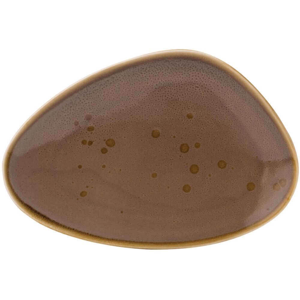 Picture of Earth Mocha Oblong Plate 10" (25.5cm)