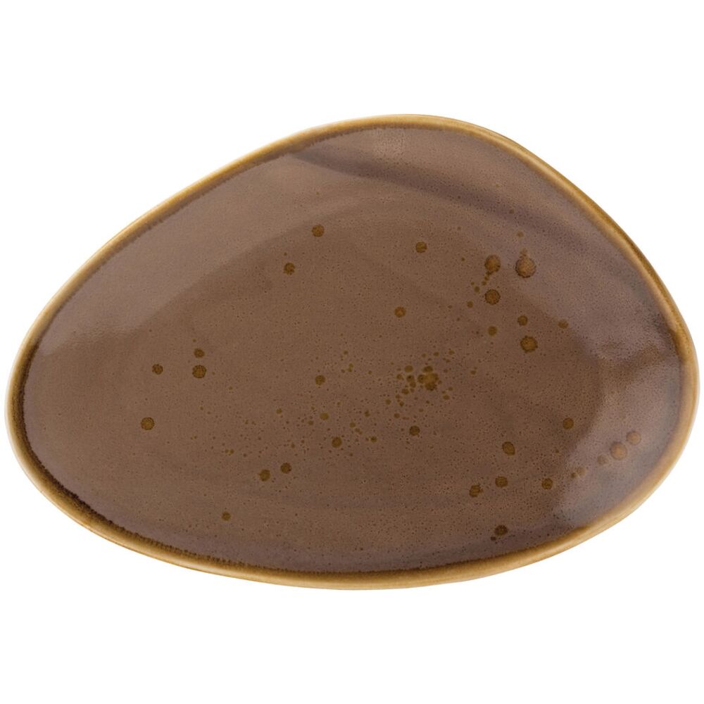 Picture of Earth Mocha Oblong Plate 11.5" (29cm)