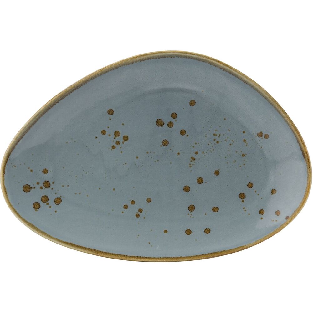 Picture of Earth Thistle Oblong Plate 14" (35.5cm)