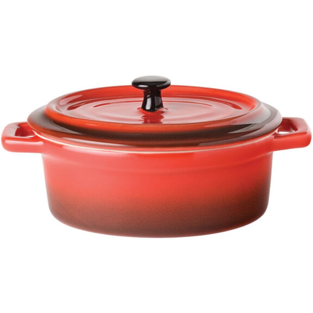 Picture of Flame Oval Casserole 5" (13cm) 12.5oz (35cl)