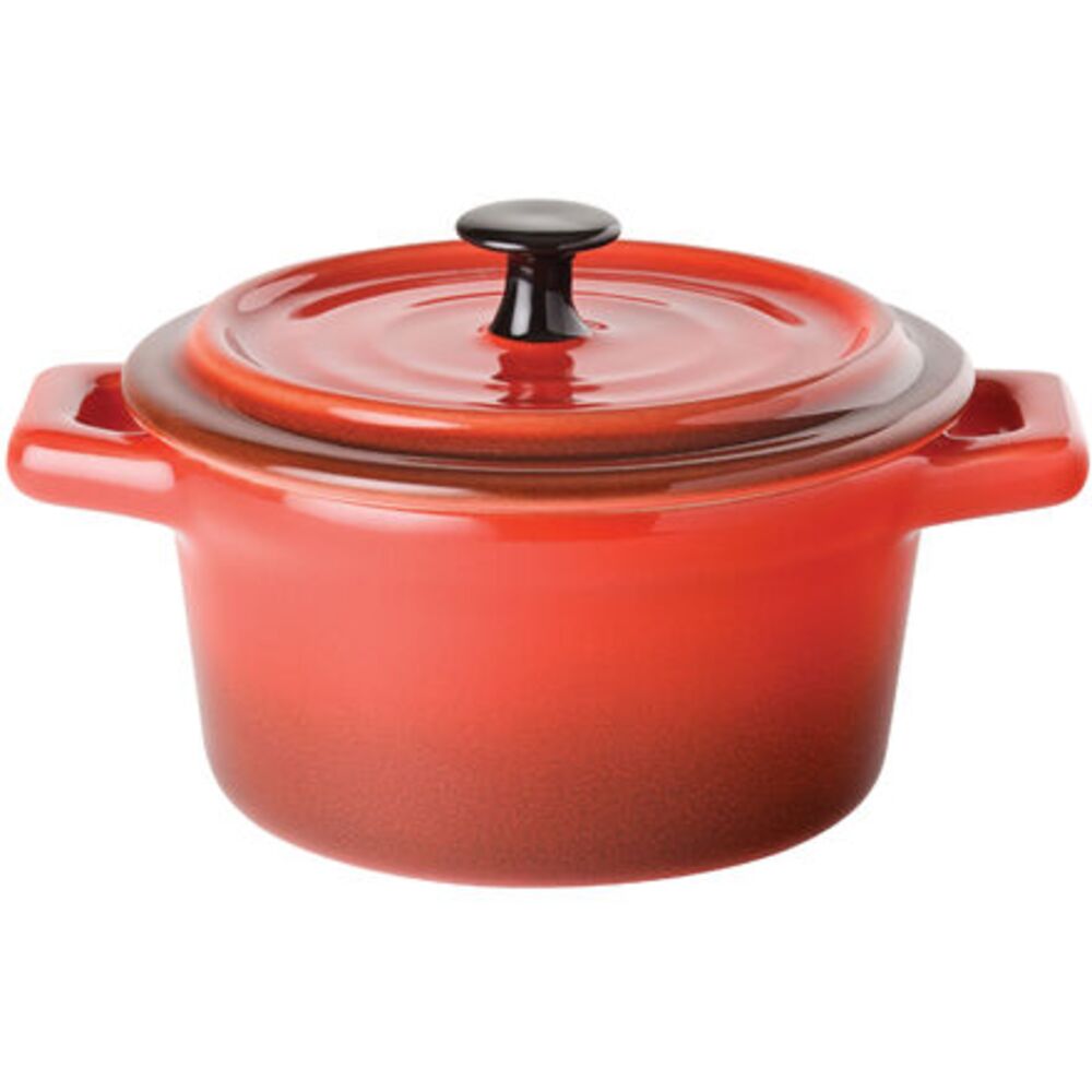 Picture of Flame Round Casserole 4" (10cm) 9oz (26cl)