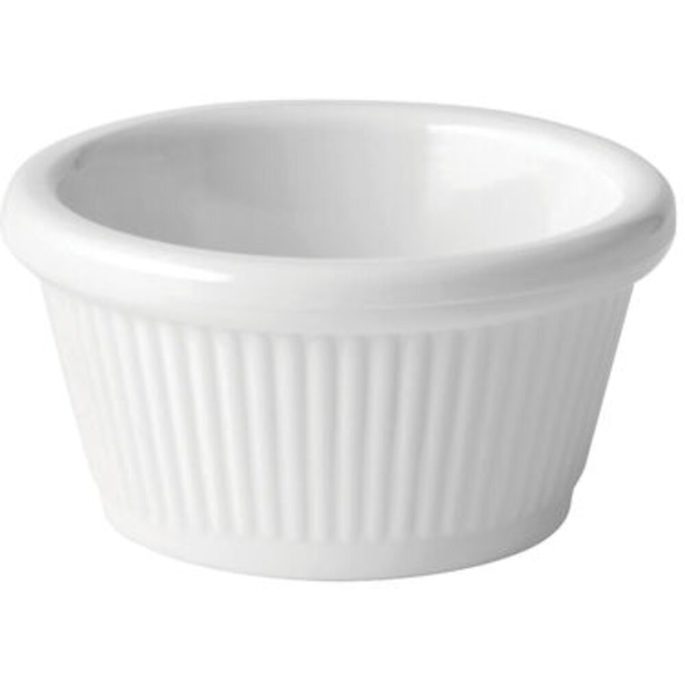 Picture of Fluted White Ramekin 2oz (6cl)