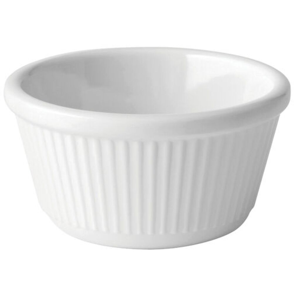 Picture of Fluted White Ramekin 4oz (12cl)