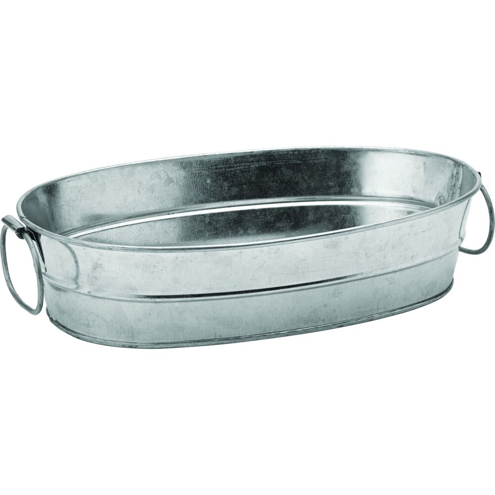 Picture of Galvanised Shallow Trough 9 x 6" (22.5 x 15cm)