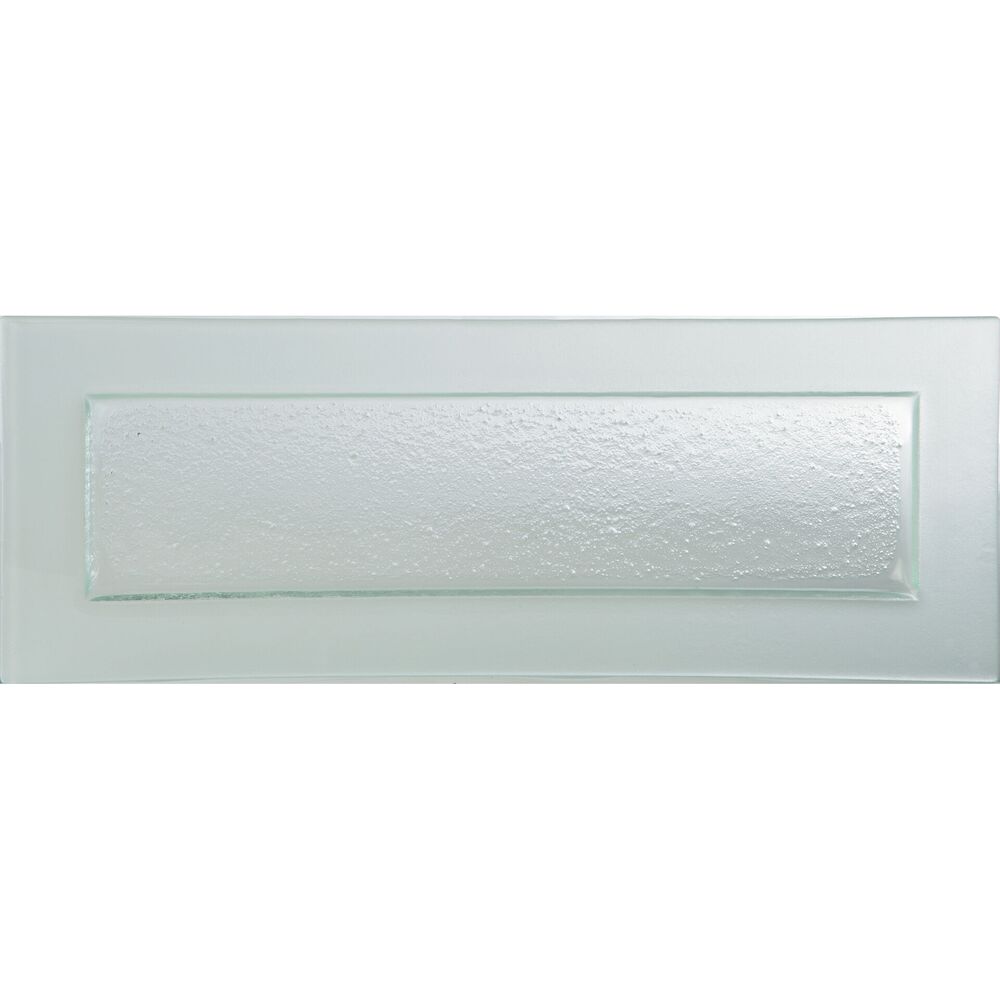 Picture of Gobi Rect Plate Frost Edge 19.75" x 7" (49 x 18cm)