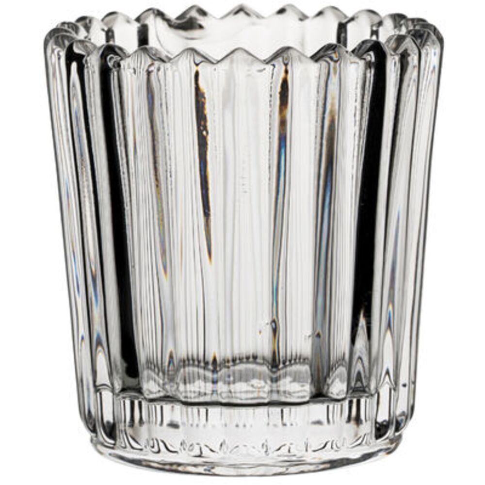 Picture of Large Ribbed Clear Nightlight Holder
