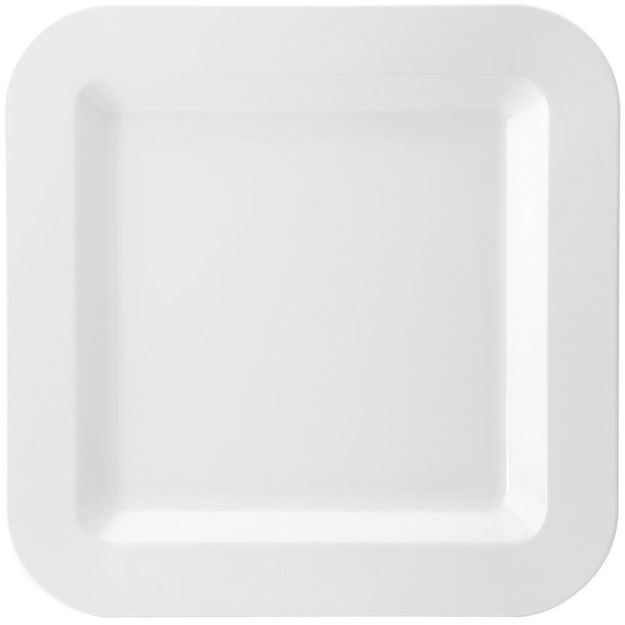 Picture of Melamine Square Plate 17.25" (43.5cm)
