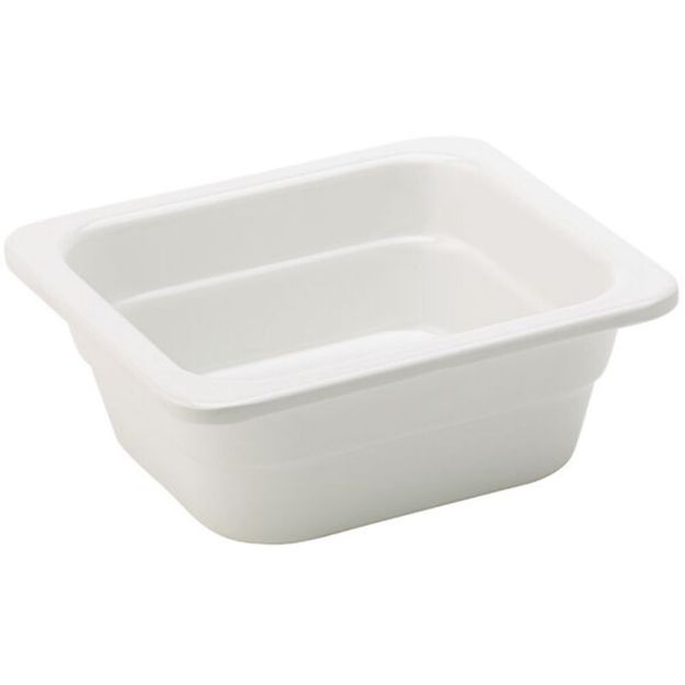 Picture of Melamine White GN 1/6 - 2.5" (6.5cm) Deep