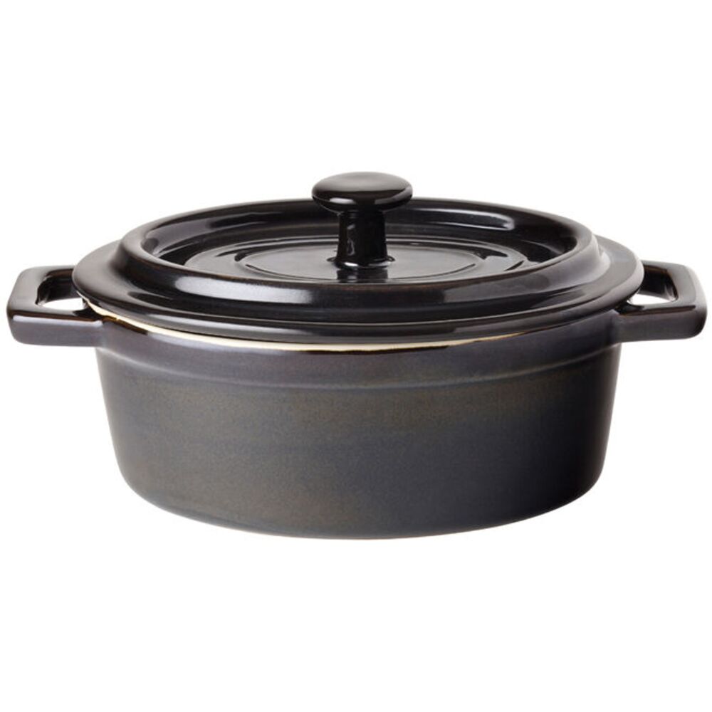 Picture of Midnight Oval Casserole 6" (15cm) 17oz (48cl)