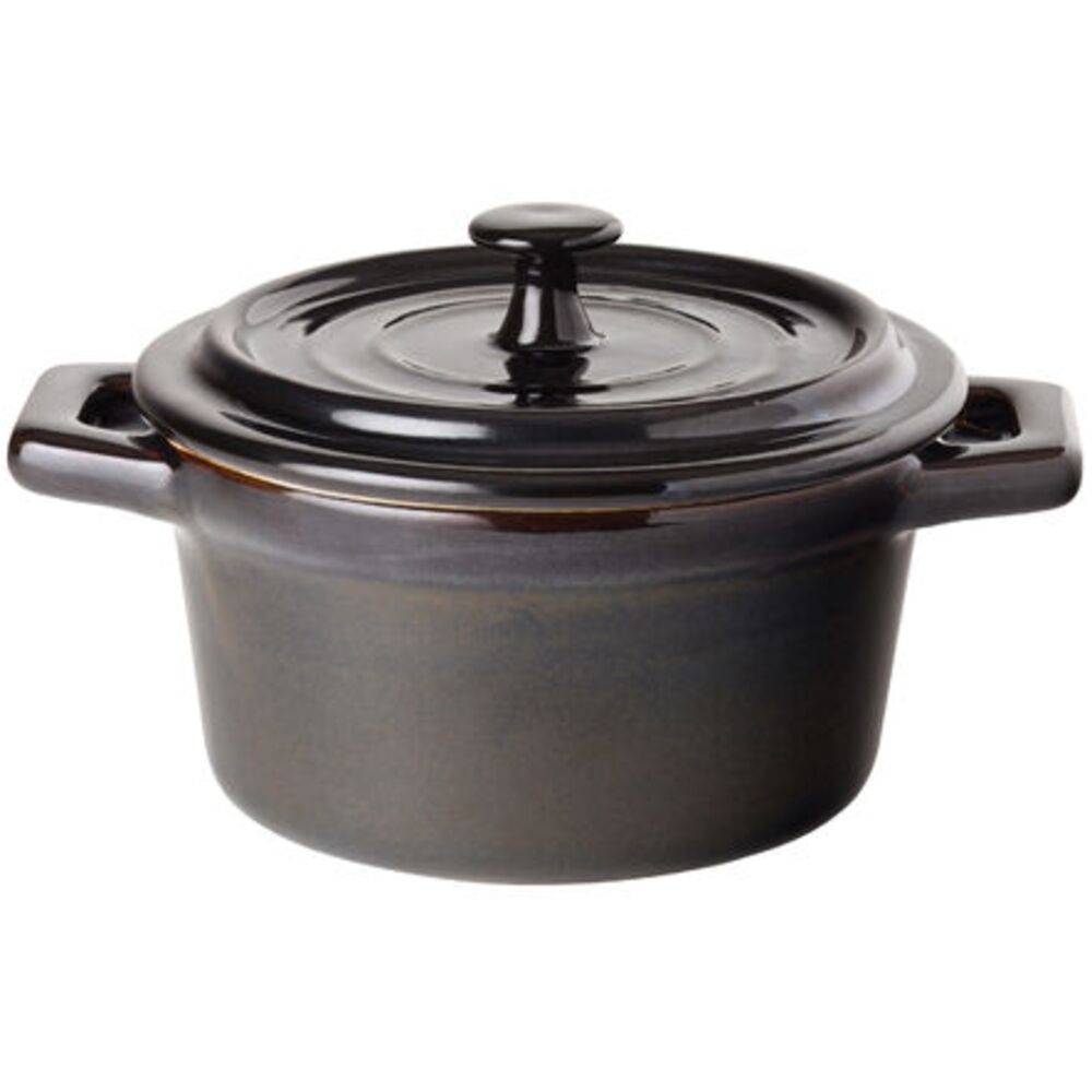 Picture of Midnight Round Casserole 4" (10cm) 9oz (26cl)