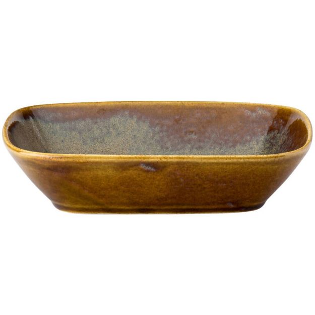 Picture of Murra Toffee Rectangular Dish 20 x 14cm