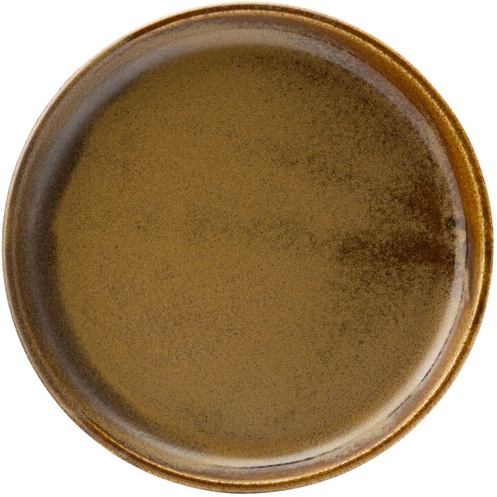 Picture of Murra Toffee Walled Plate 7" (17.5cm)