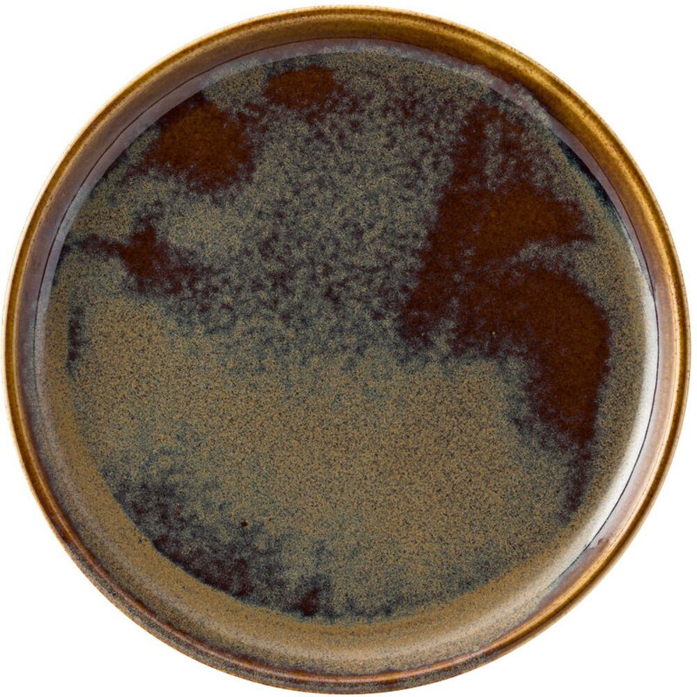 Picture of Murra Toffee Walled Plate 8.25" (21cm)