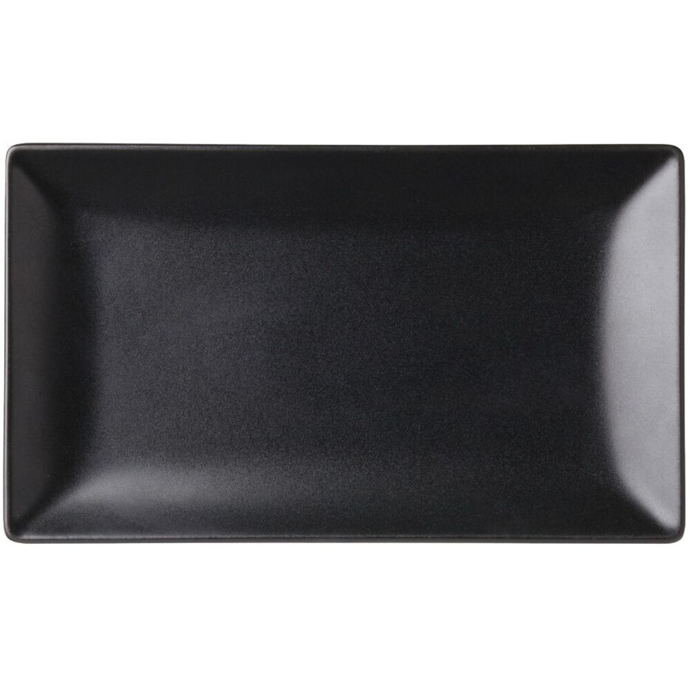 Picture of Noir Rectangular Black Plate 10 x 5.75"