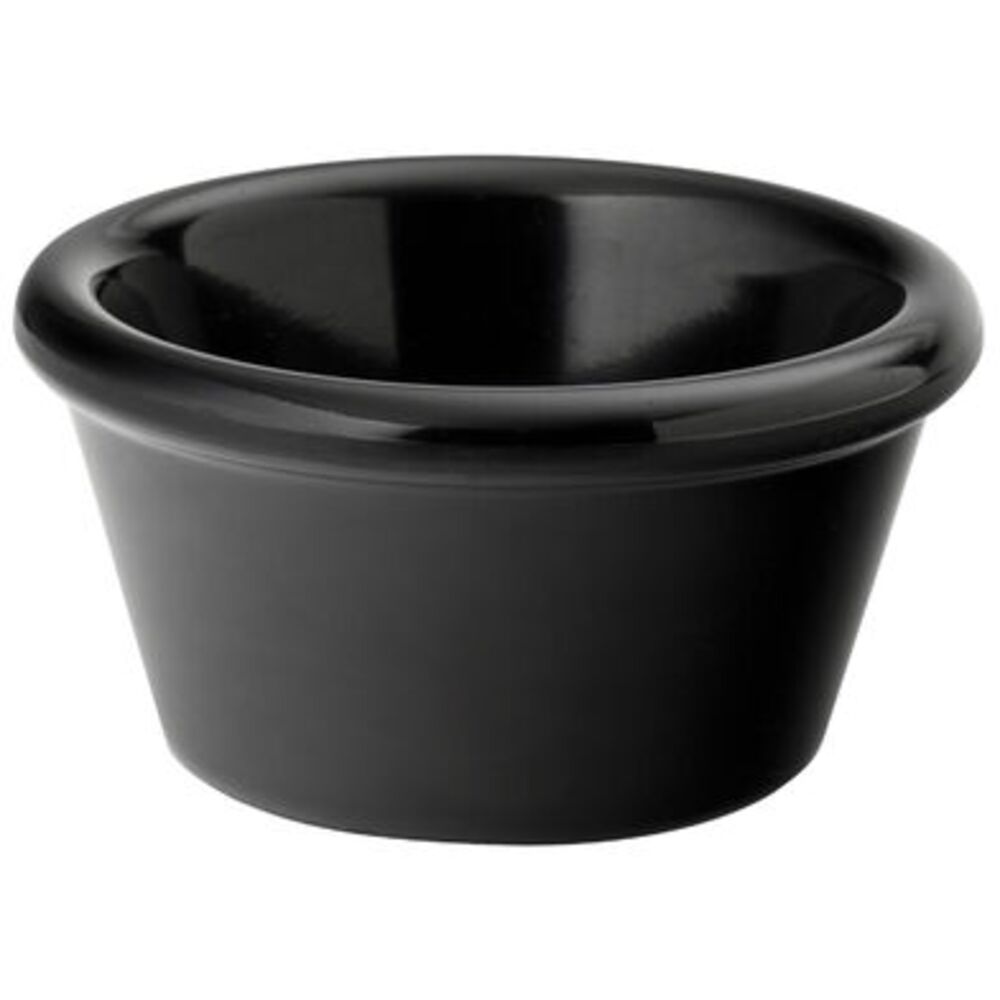 Picture of Plain Black Ramekin 2oz (6cl)