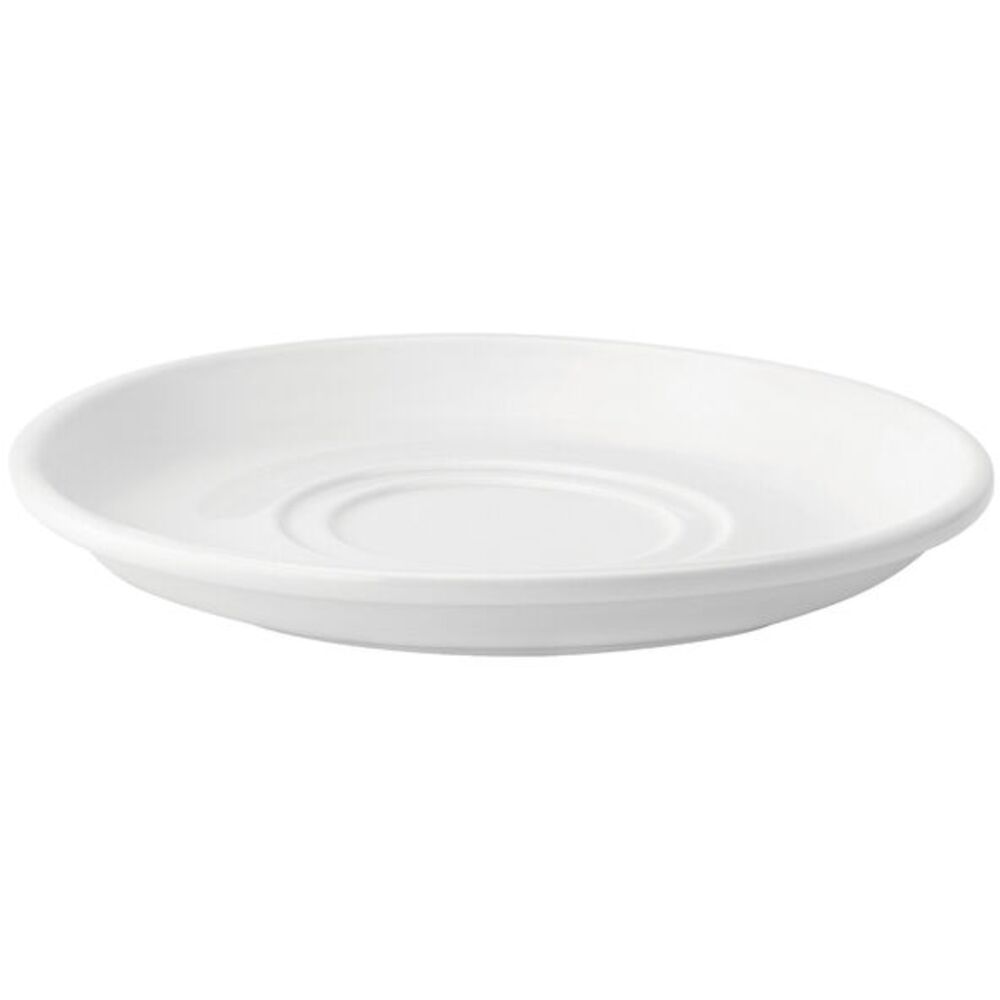 Picture of Pure White Double Well Saucer 7" (17.5cm)