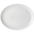 Picture of Pure White Oval Plate 12" (30cm)