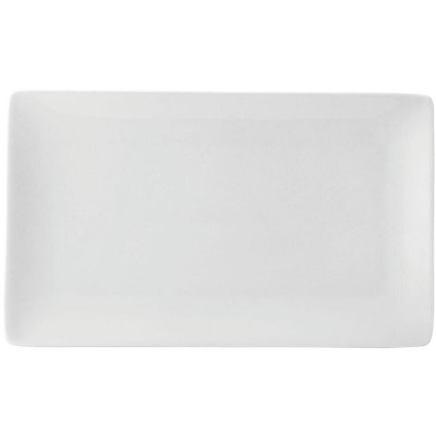 Picture of Pure White Rectangular Plate 11x 6.25" (28 x 16cm)