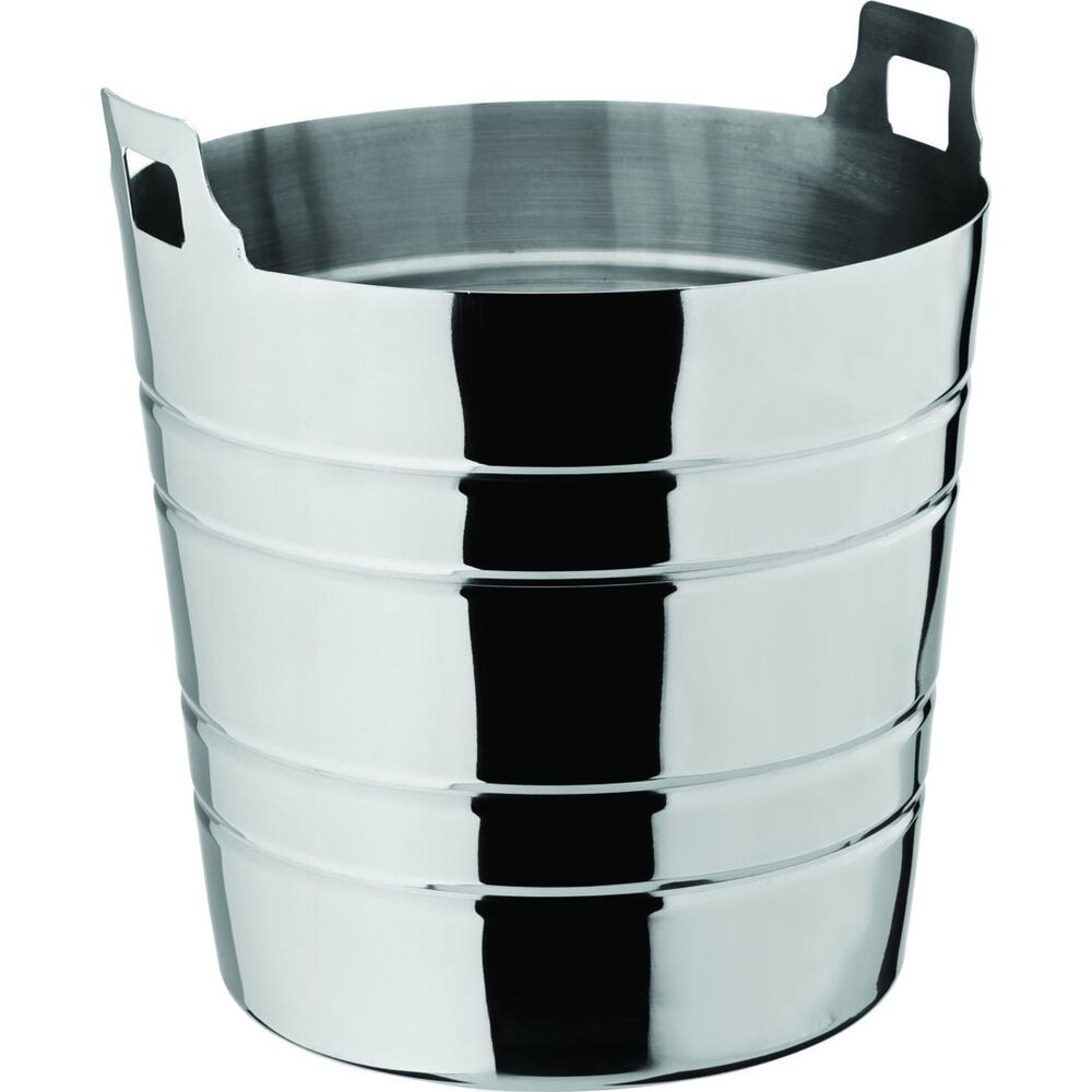 Picture of Ribbed Wine Bucket 8" (20cm) H: 7.5" (19cm)