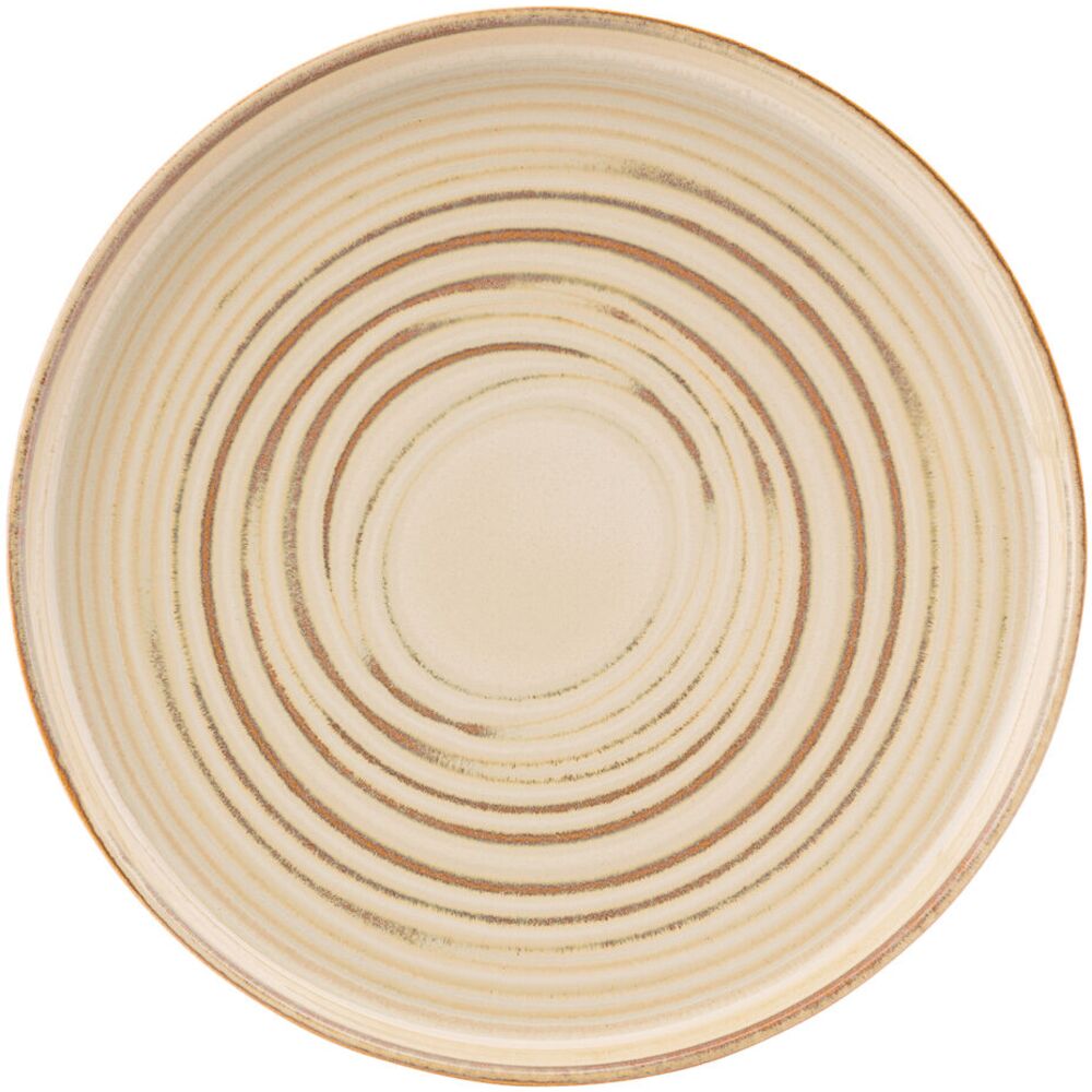 Picture of Santo Taupe Coupe Plate 11" (28cm)