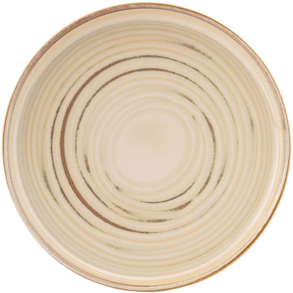 Picture of Santo Taupe Coupe Plate 8.5" (22cm)