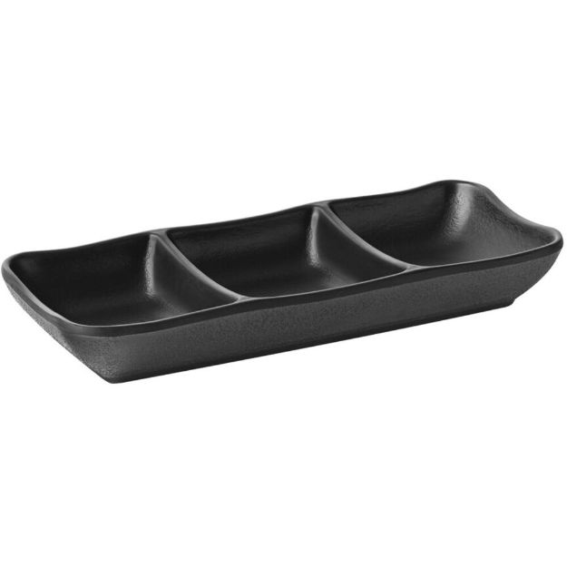 Picture of Spirit Divided Dip Dish 7.5 x 3" (19.5 x 8cm)