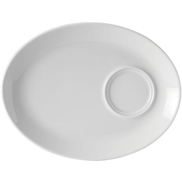 Picture of Titan Oval Gourmet Plate 11" (28cm)