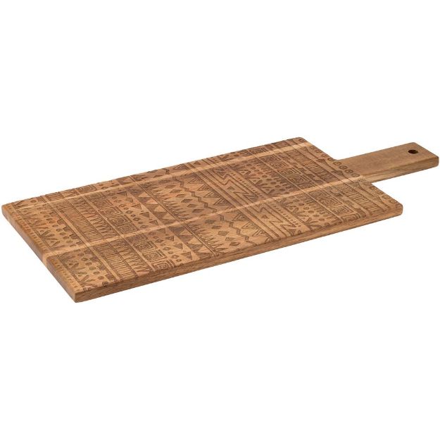 Picture of Tribal Handled Wood 50 x 22cm