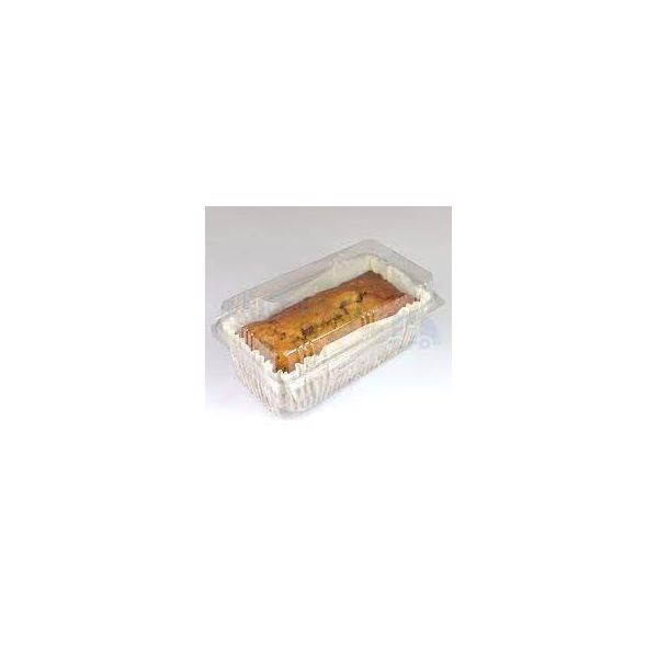 Picture of Rectangular Hinged Lid Cake Container 206x115x80mm (240)