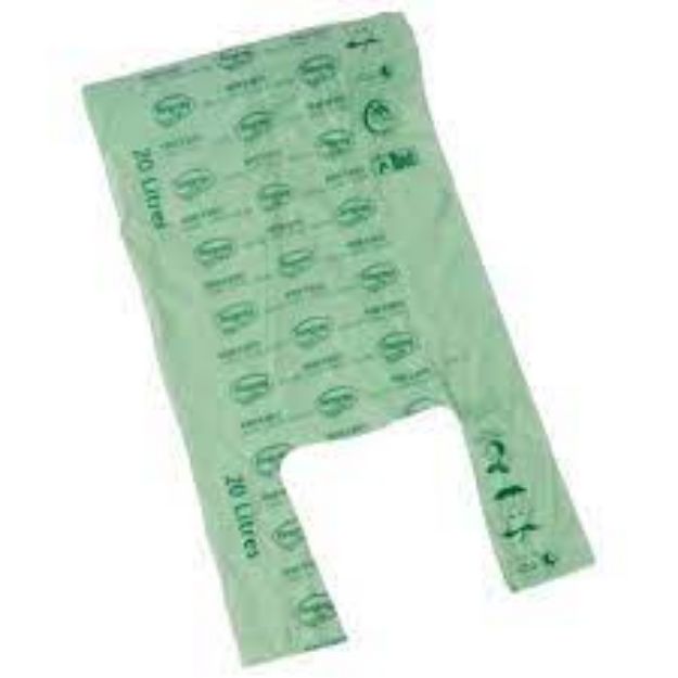 Picture of 20L Compostable Green Biobag (560)