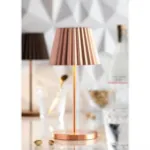 Picture of Dominica LED Cordless Lamp 26cm Brushed Coppe