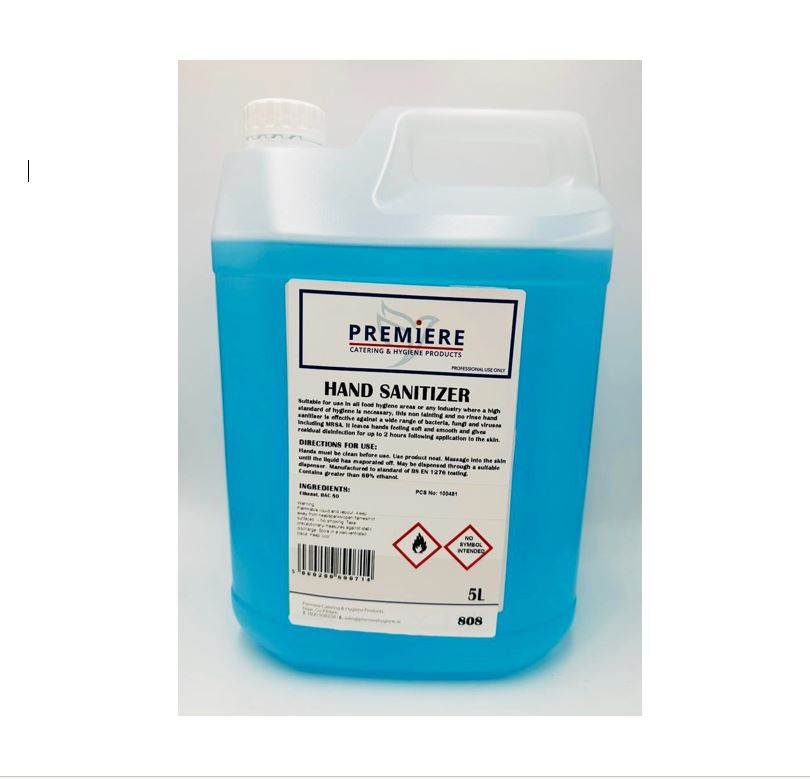 Picture of Premiere Alcohol Hand Sanitiser Gel 5 L