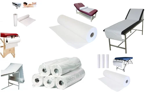 Picture of Hospital Couch Roll 2Ply White 50m x 9 Rolls