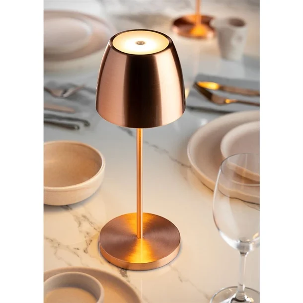 Picture of Montserrat LED Cordless Lamp 30cm Brushed Copper
